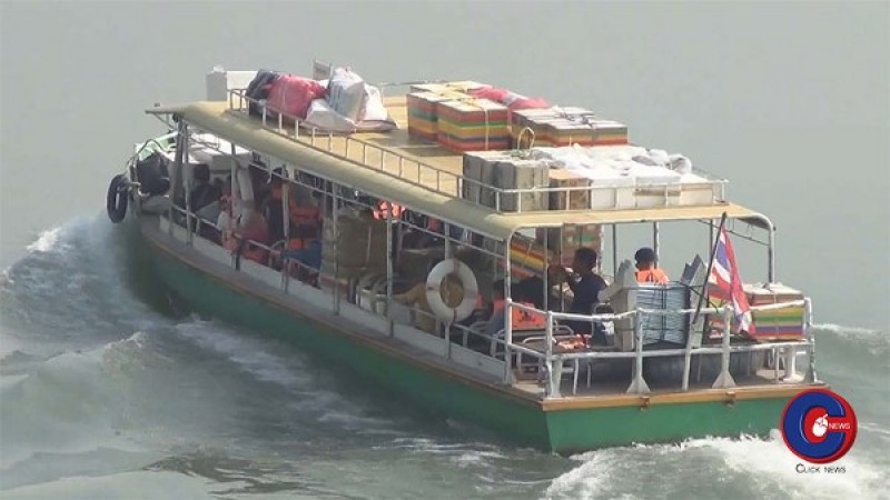 มุกดาหาร-ระงับการเดินทางผ่านด่านท่าเทียบเรือ เทศบาลเมืองมุกดาหารให้ไปใช้ด่านสะพาน